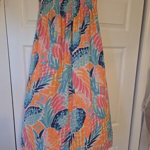 Lilly Pulitzer Multicolor Smocked Skirt